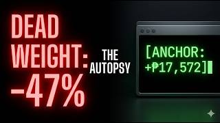 Dead Weight vs. Strategic Anchors: Surviving a Market Drop (Project Peso 008)