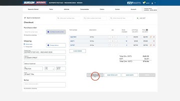 Tutorial 20B2: Burson EzyParts 2.0 Web / Online System