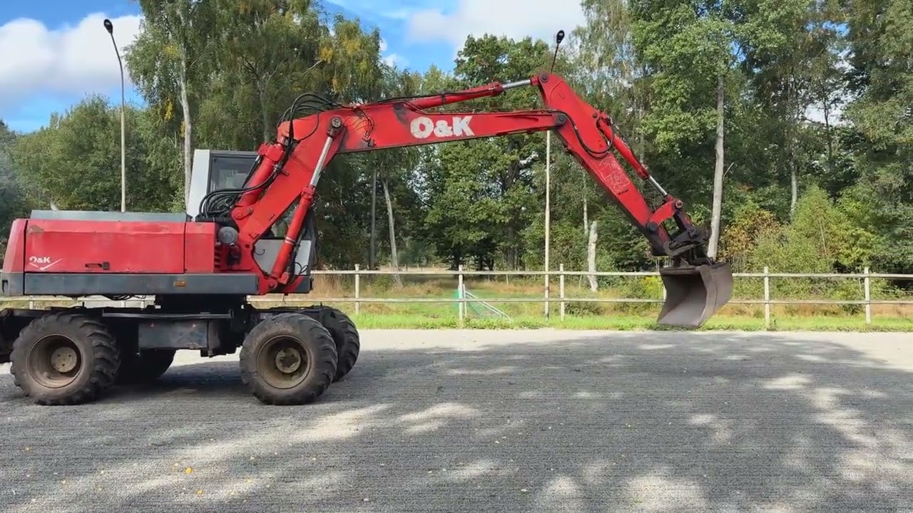 Hjulgrävare O&K MH4