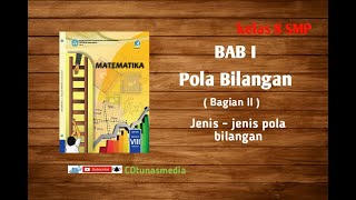 JENIS-JENIS POLA BILANGAN | Matematika T.A 20-21 | Kelas 8 SMP | Bagian 2