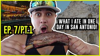 I VISITED SAN ANTONIO, HERE'S WHAT I ATE ON DAY 1  - Cody's Food Vlog