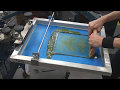 3. How To Screen Print Tee Shirts: Setting Up 2 Color Job On Press