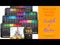 SOUCOLOR Colored Pencils Swatch & Review💛 What I think about Soucolor Colored Pencils❓