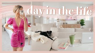 DAY IN THE LIFE | thrift haul, home decor shopping, organizing, & getting inspiration ✨