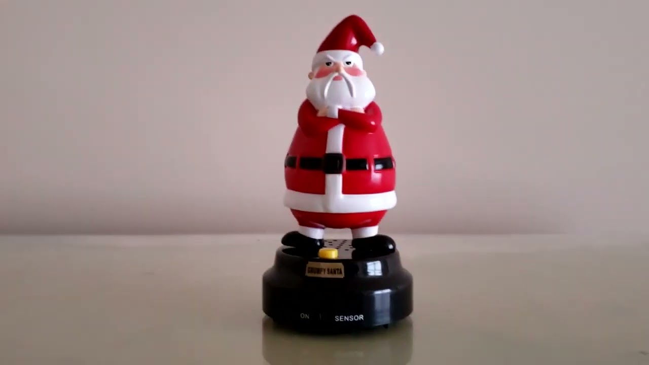 Драйверы Gemmy Dashboard Grumpy Santa