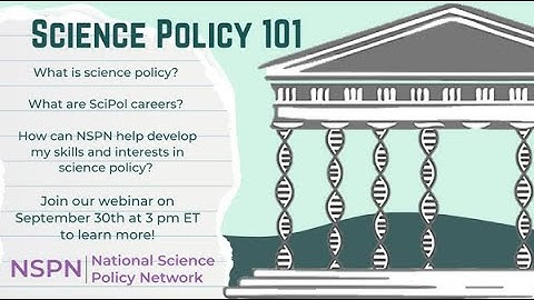 Science Policy 101 | National Science Policy Network - NSPN