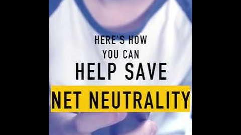 Save Net Neutrality: Here