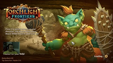 Torchlight Frontiers Alpha - Dusk Mage and Flaming Destroyer Relic