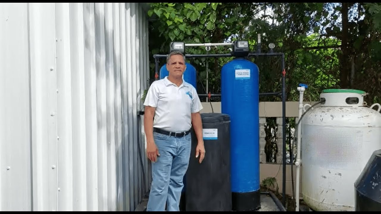 Sistema de tratamiento de agua  para alimentar restaurant