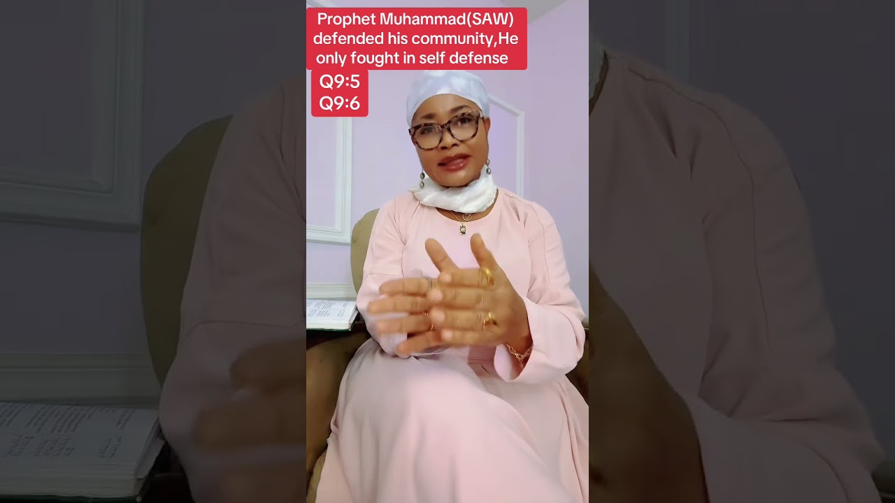 Пророк Мухаммад (мир ему и благословение Аллаха) защищал свою общину. Он сражался только в целях ...