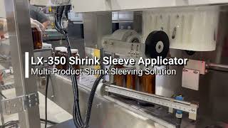 LX-350 High Speed Shrink Sleeve Applicator - Multi-Pack Sleeving Solutions from AFM
