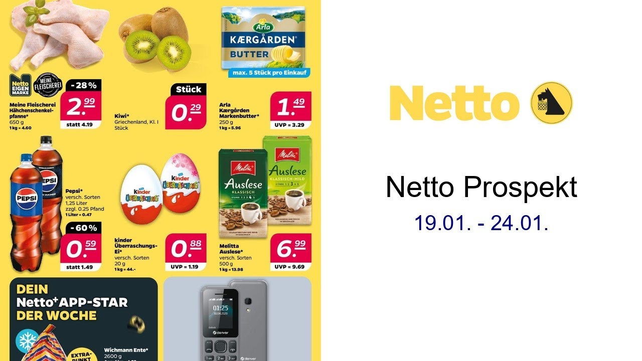 Netto Prospekt   19.01. - 24.01.