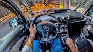 2009 Citroen C3 Picasso | 1.6 VTi 120 HP | POV Test Drive #2850 | Joe Black
