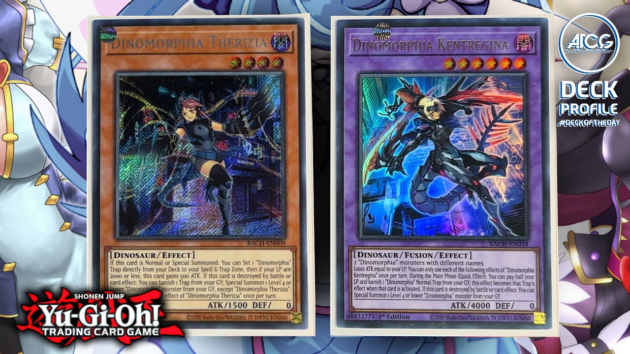 Yu-Gi-Oh! DINOMORPHIA Deck Profile (COMPETITIVE) - Post BATTLE OF CHAOS  (March 2022)
