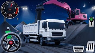 👷City Road Construction Simulator 3D 🚧 | Heavy Excavator & Truck - Android Gameplay screenshot 5