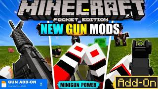 Weapon Mod For Minecraft PE 1.26.13+ || Gun Mod For Mcpe 1.26.0+ screenshot 5
