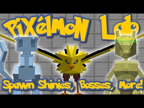 Pixelmon Lab: COMPLETE SPAWNING GUIDE! Pokemon, Shiny Pokemon, Bosses, and Specified Levels!