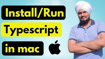 How to Install TypeScript on macOS in hindi