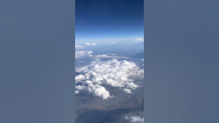 Beautiful day in the sky #airplane #clouds #aviation #pilot #pilotsview #shortvideo #shorts #fly
