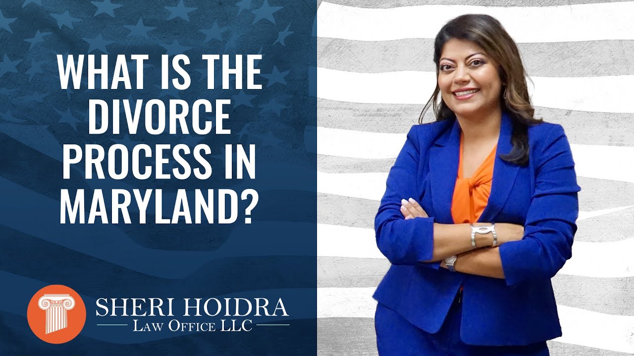 What is the divorce process in Maryland?