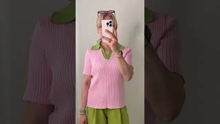 Футболка-поло из хлопкового трикотажа с AliExpress #aliexpress #отзывы