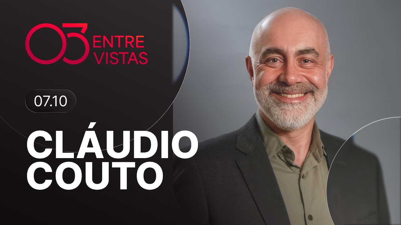 ENTREVISTA COM CLÁUDIO COUTO - OS TRÊS DA MANHÃ, 07/10