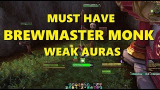 Brewmaster Monk WeakAuras 7.2.5 and How to Set Them Up!