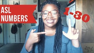 ASL Numbers 1-30 + BONUS