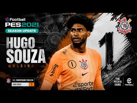 EDIT FACE HUGO SOUZA DO CORINTHIANS PES 21 /2026