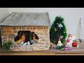 Christmas Crib 🎅🎄⭐🕯️🎁#rainbowthreads03#diy#christmasdecor #craft #christmas#christmascrib#pulkoodu