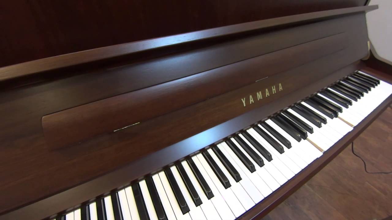YAMAHA YU33W サイレントアンサンブル付き 【売約済】 2009年製 - YouTube