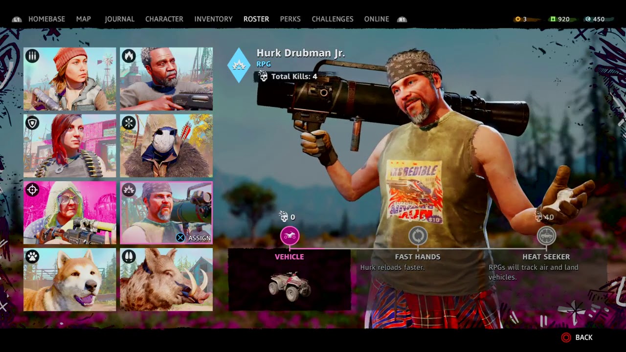 Far Cry New Dawn Guns for Hire Complete Roster YouTube