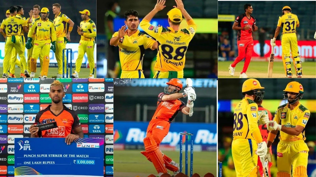 IPL 2022 Channai vs Hyderabad Highlights। N Pooran Hits 5 Sixes in last over