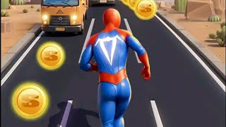 Swing into action as Subway Spider Hero! Run, jump & fight to save the city screenshot 5