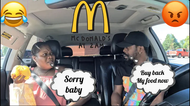 TOLD MY HUSBAND IM NOT HUNGRY THEN EAT ALL HIS FOO...