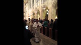 Installation Mass Entrance Procession Video 2