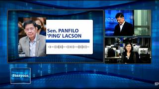 Sen. PING LACSON on Ex-SP Cayetano: Interview on One News