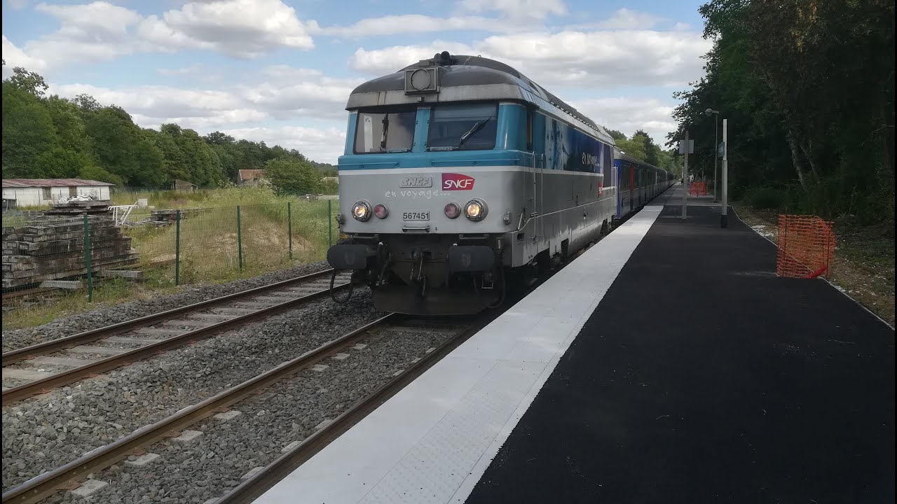 [Rare !] Transilien P BB 67400 + RIB/RIO Paris-Est - Crouy-sur-Ourcq