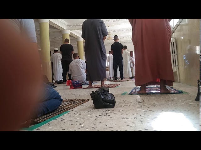 اول صلاة في مسجد ابي بكر الصديق تيسمسيلت بعد اشهر