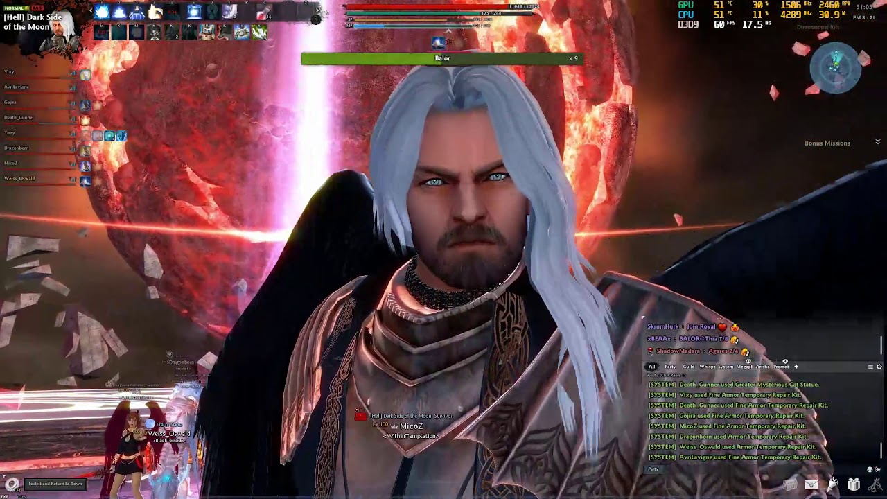 [Vindictus EU]Balor Hell Mode Clear