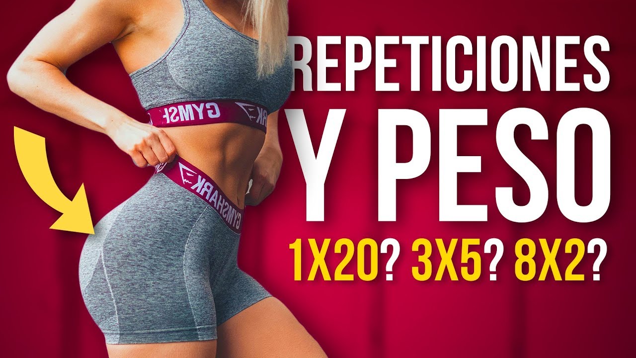 estilo de vida oms CRECER TUS GLÚTEOS: ¿Altas o bajas REPETICIONES?