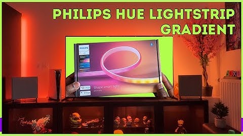 This Lightstrip TRANSFORMS Your Room! 🔥 Philips Hue Gradient 2m Review & Setup
