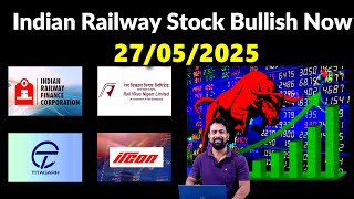 IRFC, Rail Vikas Nigam, Titagarh Rail systems, Ircon International, Share Bullish Now