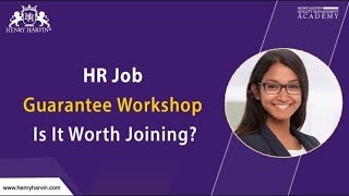 PG HR Job Guarantee Workshop | Best Online HR Tutorial | Henry Harvin
