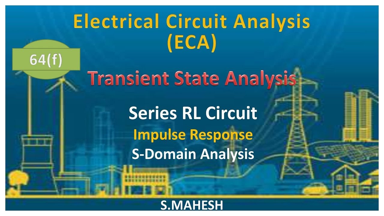 ECA: Lec-64(f): Series RL Circuit Impulse Response