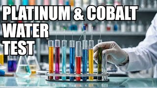 Lecture 2 Measurement of color by using Platinum and Cobalt Method