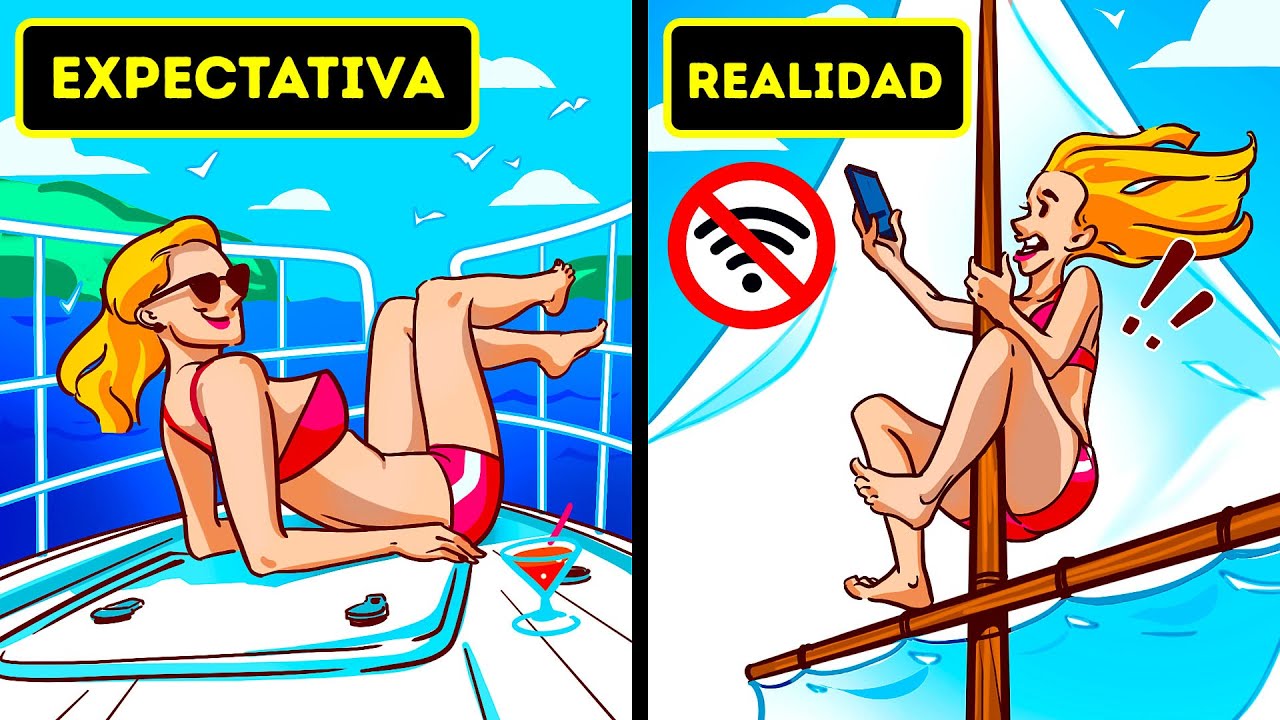 �Qu� pasar�a si vivieras en un yate caro durante toda tu vida?