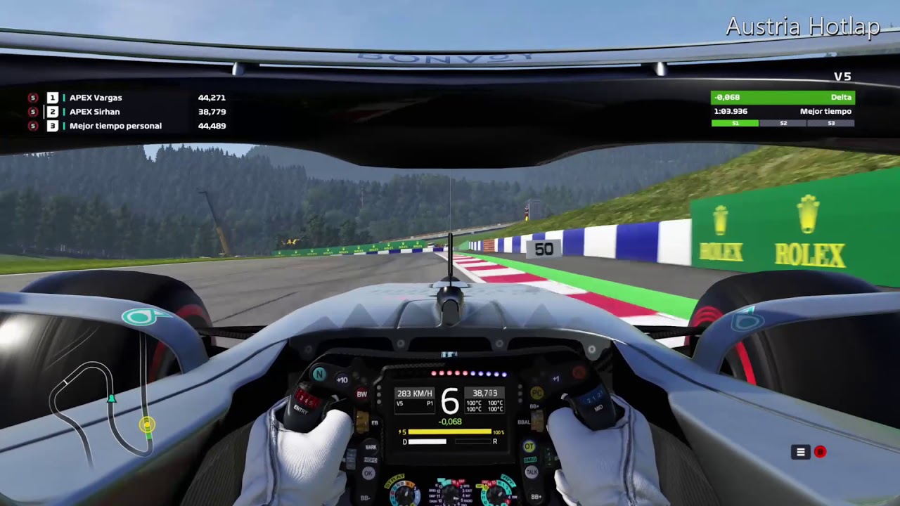 F1® 2019 Austria Hotlap Cockpit 103.828 YouTube