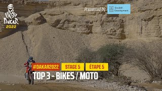 Bikes Top 3 presented by Soudah Development - Stage 5 - #Dakar2022