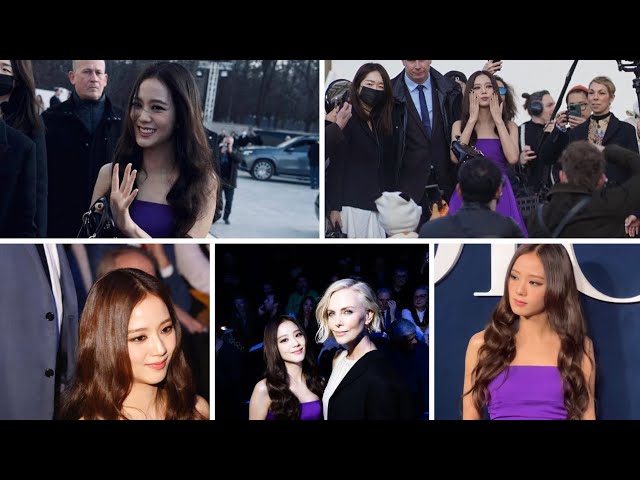 Blackpink Member Jisoo Turns Heads in Bright Purple Dress at Dior Fashion  Show - News18